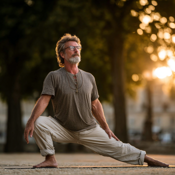 Senior jóga csoportos óra